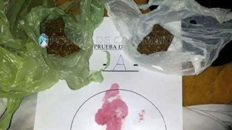 Desbaratan un punto de venta de droga en el sector norte de la Capital