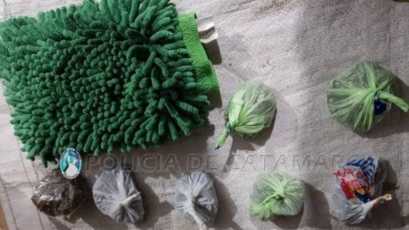 Allanan una vivienda en el Sur tucumano y secuestran droga