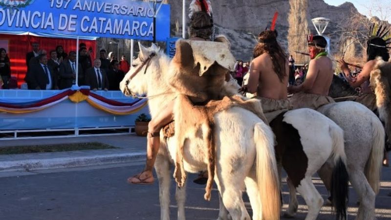 Solá Jais en las celebraciones por la Autonomía en Puerta de Corral Quemado