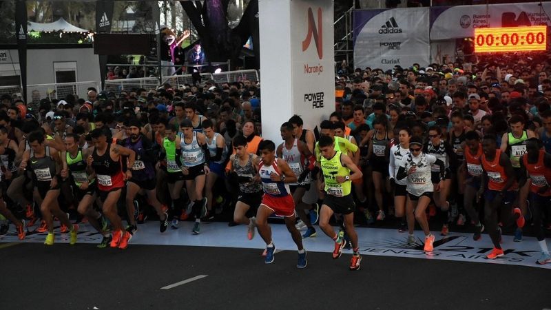 Un corredor falleció mientras participaba de la media maratón de Buenos Aires