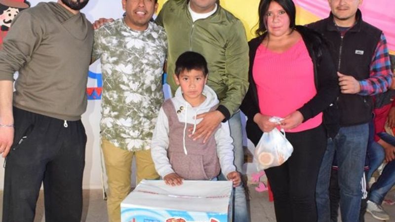 Gran festejo del Día del Niño en localidades y barrios de Santa María
