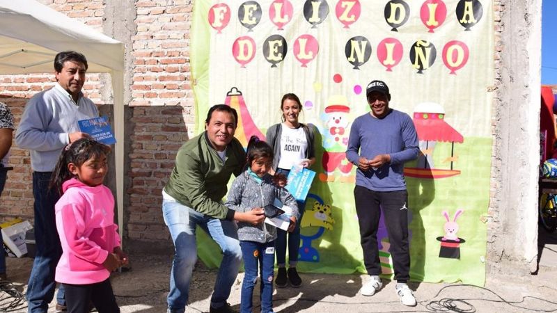 Gran festejo del Día del Niño en localidades y barrios de Santa María
