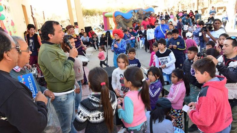 Gran festejo del Día del Niño en localidades y barrios de Santa María