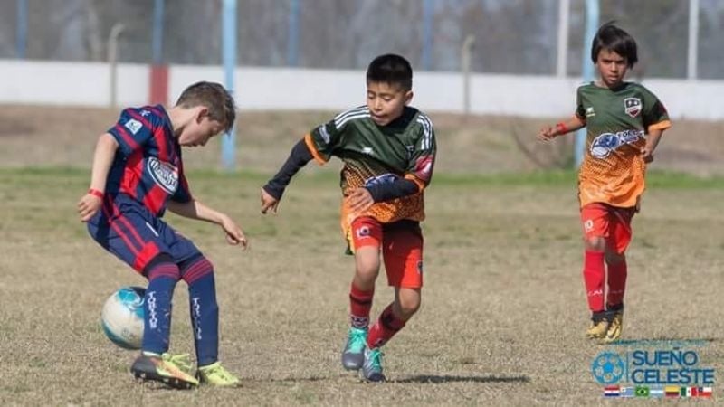 La Banda participó del "Sueño Celeste" en Rafaela, Santa Fe