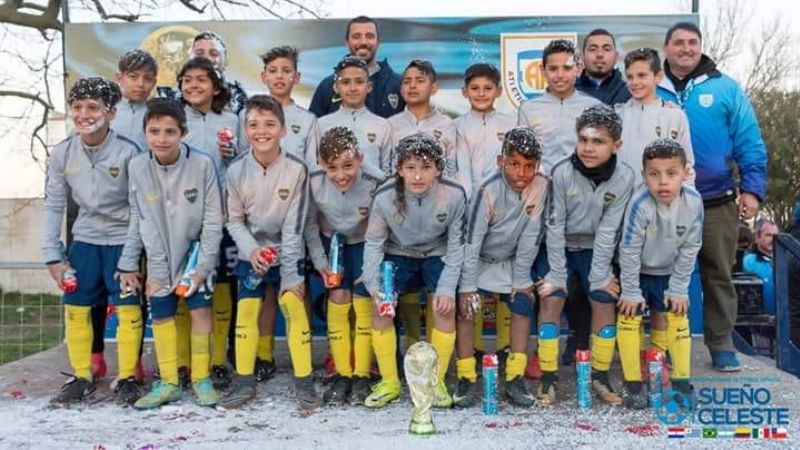 La Banda participó del "Sueño Celeste" en Rafaela, Santa Fe