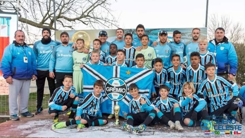 La Banda participó del "Sueño Celeste" en Rafaela, Santa Fe