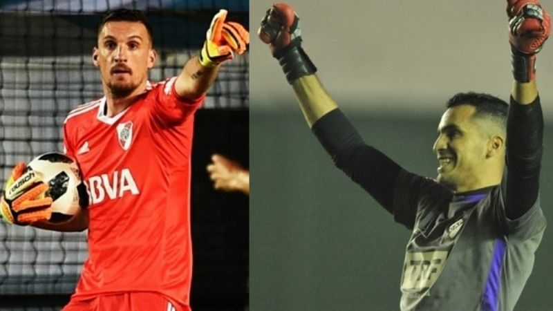 River-Platense será un duelo entre “arqueros récord”