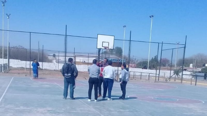 Polideportivo: Herrera confirmó inicio de obra del techado de canchas