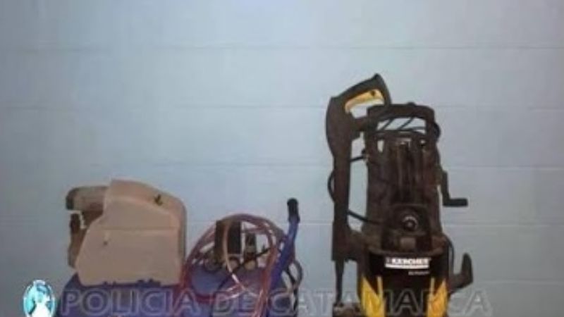 Aprehenden a dos personas y recuperan elementos robados en Capayán