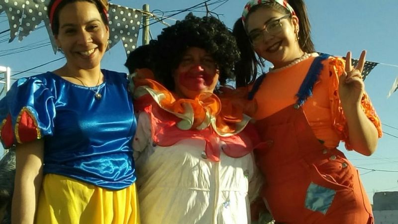 Festejo para los niños en la sede del PJ en Recreo