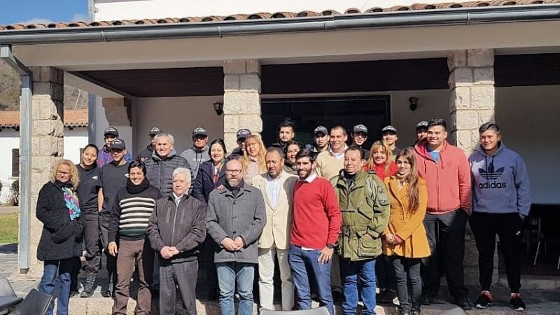 Capacitación en El Rodeo sobre manejo de pacientes intoxicados