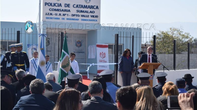 Inauguraron la Comisaría de Sumalao