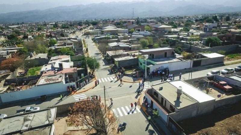 "Éramos un asentamiento y ahora  somos un barrio"