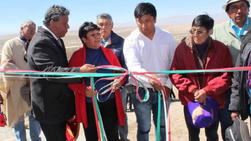 Gómez inauguró la Gruta de la Virgen de Guadalupe en Agua Amarilla