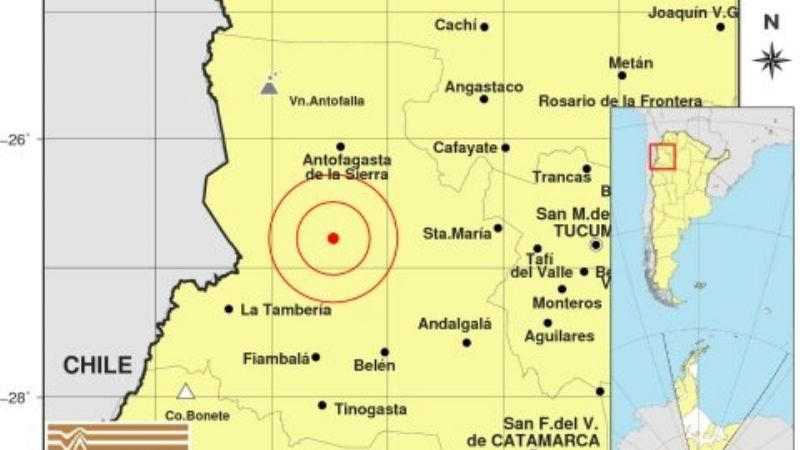 Dos temblores en la madrugada