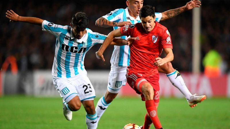 River-Racing por la vuelta de 8vos. en la Libertadores