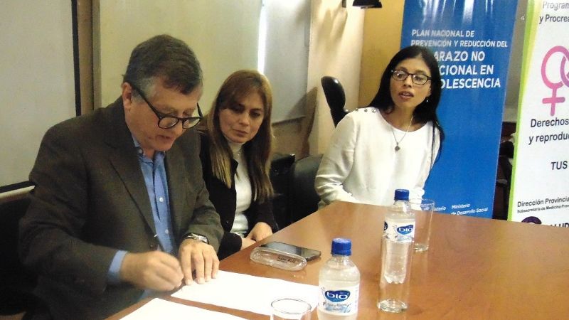 Convenio para prevenir el embarazo adolescente no intencional