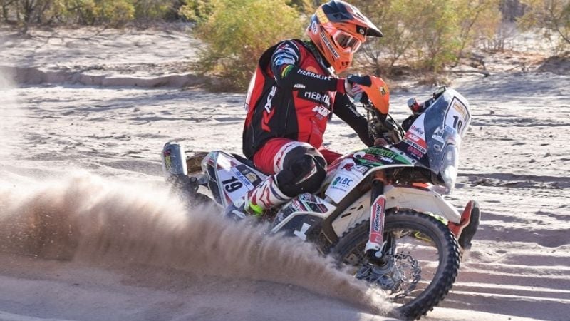 El portugués Paulo Goncalves ganó la etapa de Fiambalá