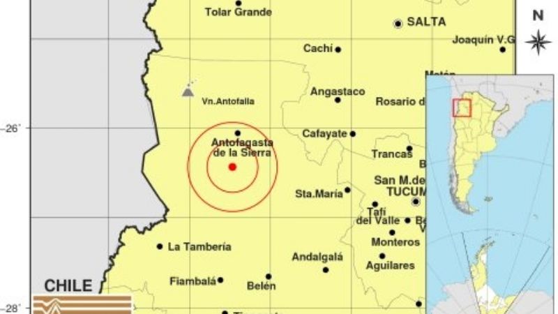 Dos temblores en el Oeste