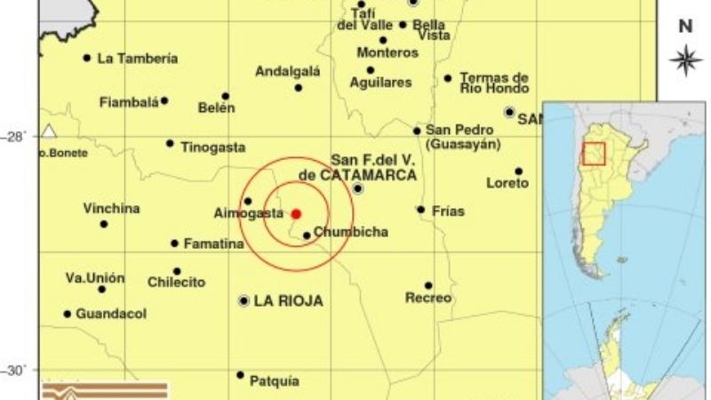 Dos temblores en el Oeste