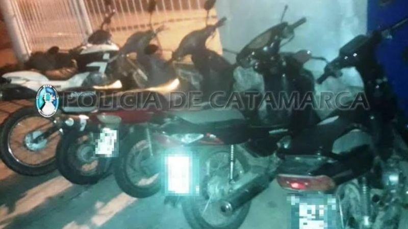 Megaoperativo: secuestran 46 motos y 24 autos