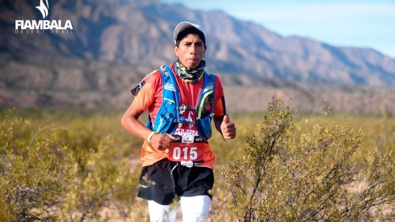 Un fiambalense al ultramaratón más grande del mundo