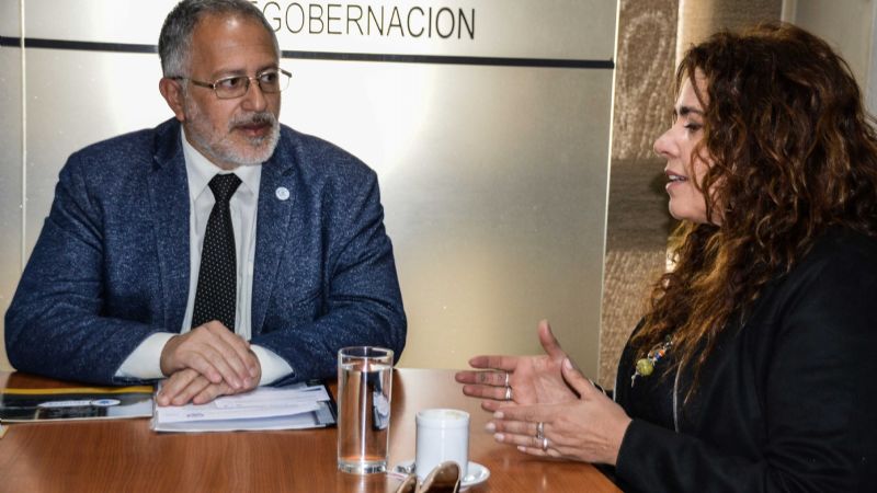 Solá Jais recibió a la Fundación “Relevando Peligros”