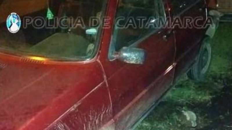Recuperan un auto abandonado que había sido robado