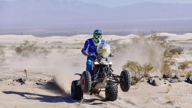Show mecánico y adrenalina en las dunas de Fiambalá