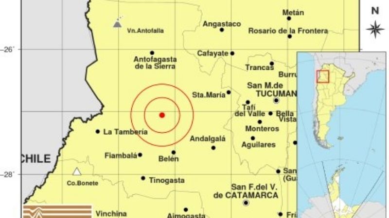 Tres días consecutivos con temblores
