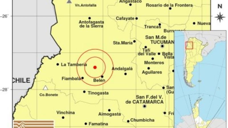 Tres días consecutivos con temblores