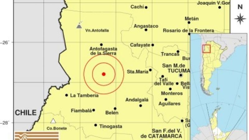 Tres días consecutivos con temblores