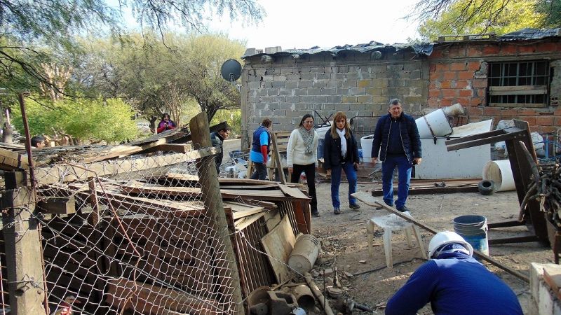 Controlan la vinchuca en Fray Mamerto Esquiú