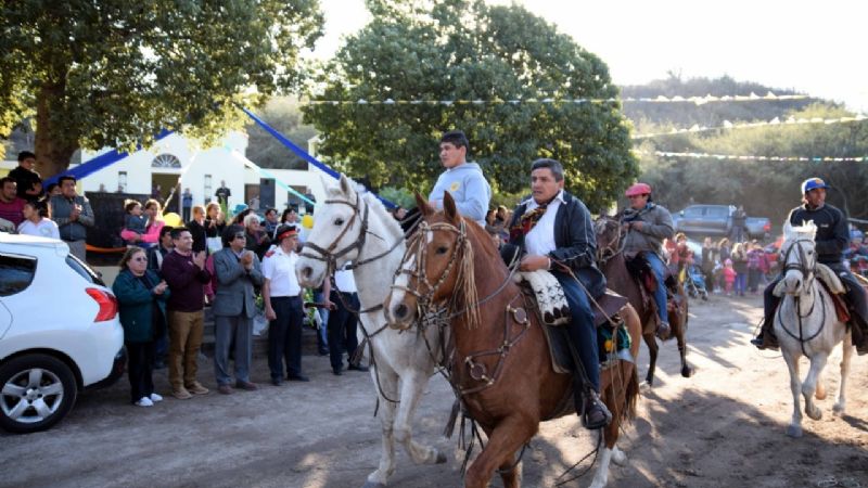 Procesión en honor a Santa María de los Ángeles