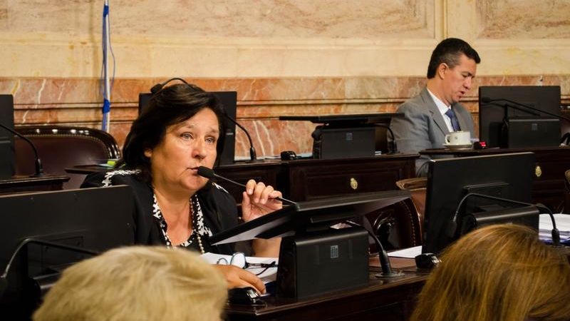 Piden que Blas deje de presidir la Comisión Banca de la Mujer