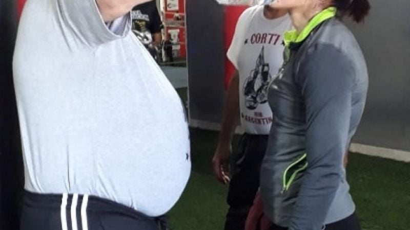 “La Tigresa” Acuña está “recontenta en Catamarca”