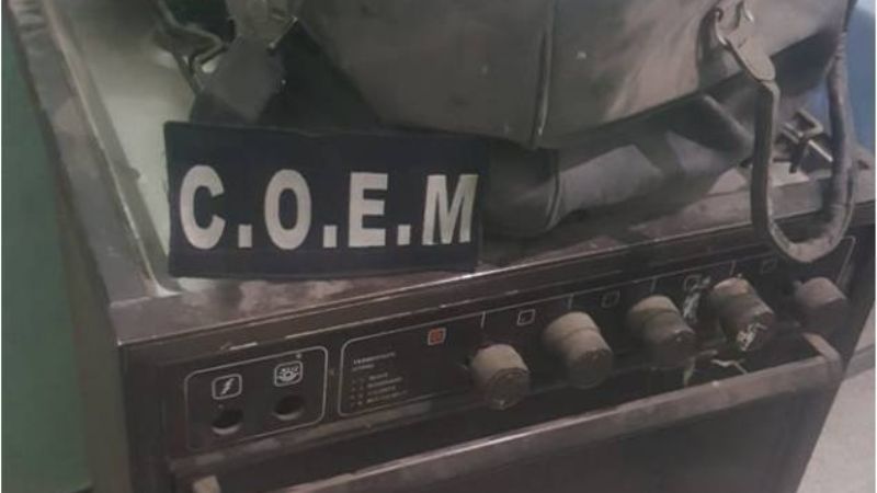 Sorprendieron a un joven que robó una cocina, licuadora y plancha