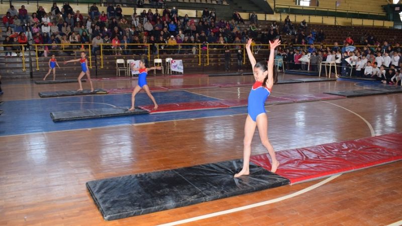Un total de 260 alumnos disfrutaron del Primer Encuentro de Gimnasia Artística