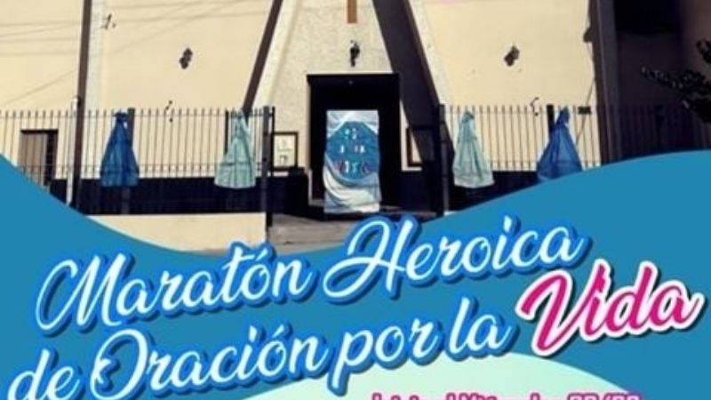 Maratón de oración por la vida