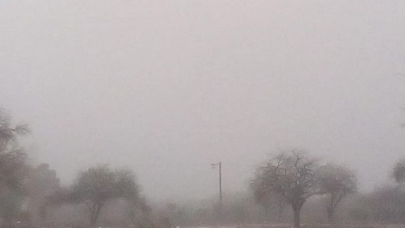 El fuerte viento, otra vez presente en casi toda la provincia