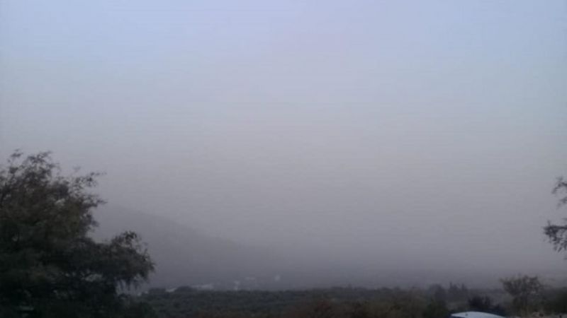 El fuerte viento, otra vez presente en casi toda la provincia