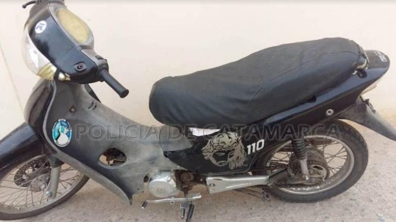 Circulaba en una moto que fue robada en 2011