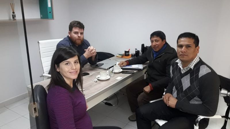 El senador Carrizo planteó inquietudes en la Secretaría de Minería