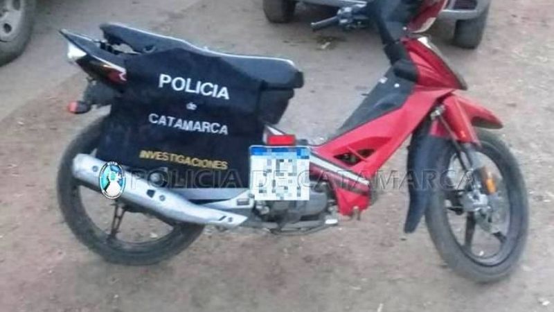 Recuperaron la moto que le robaron de la vereda de su casa