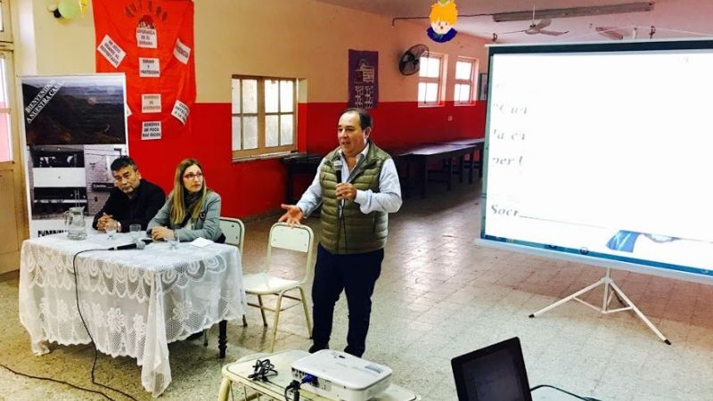 Intensa jornada de salud rural