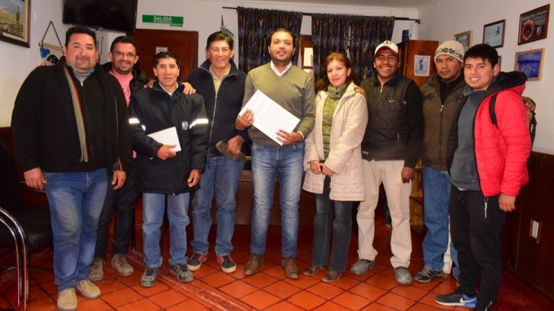 El intendente confirmó la aprobación de la perforación para agua potable en El Cerrito