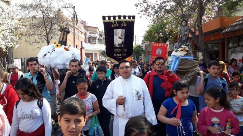 La parroquia del Espíritu Santo peregrinó al Santuario Mariano