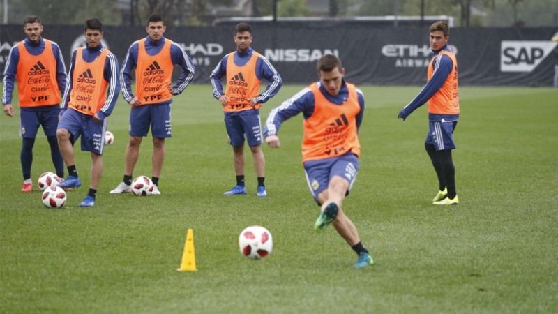 Argentina-Colombia en nuevo ensayo de Escaloni