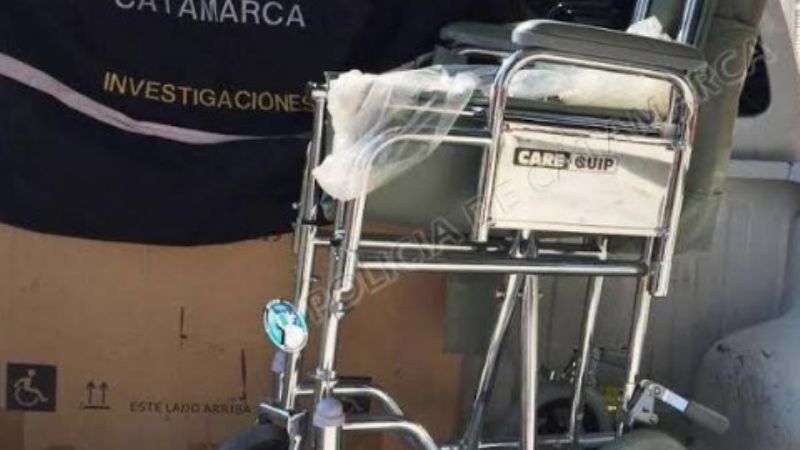 Recuperan una silla de ruedas robada