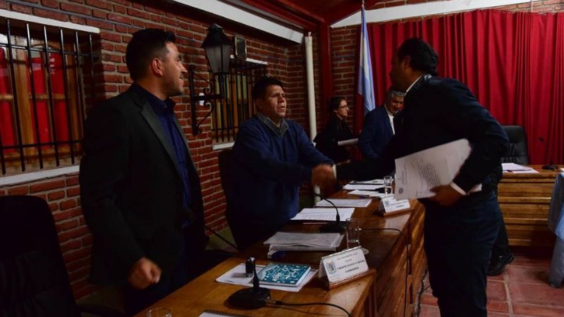 Sánchez rindió cuentas ante los concejales